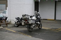 The dealer did not order the part in time for next day delivery and didn't ask for Saturday delivery so the bike will sit here for the next five days.