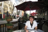 Michelle at Earl's - along the mall in downtown Calgary