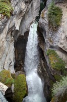 Maligne Canyon.  Just about 6 miles from the lodge.  A great day trip and quite a hike from end to end.