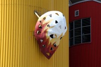 At the Pengrowth Saddledome, home of the Calgary Hitmen and the Calgary Flames  hocky clubs.