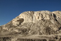 At Mammoth Hot Springs at the north end of Yellowstone National Park.